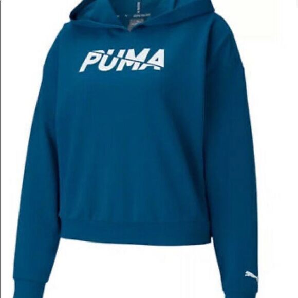 Puma Sweatshirt Hoodie Size 2X Blue NWT - Picture 1 of 3